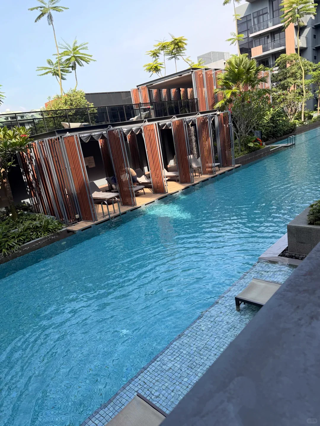Residential swimming pool